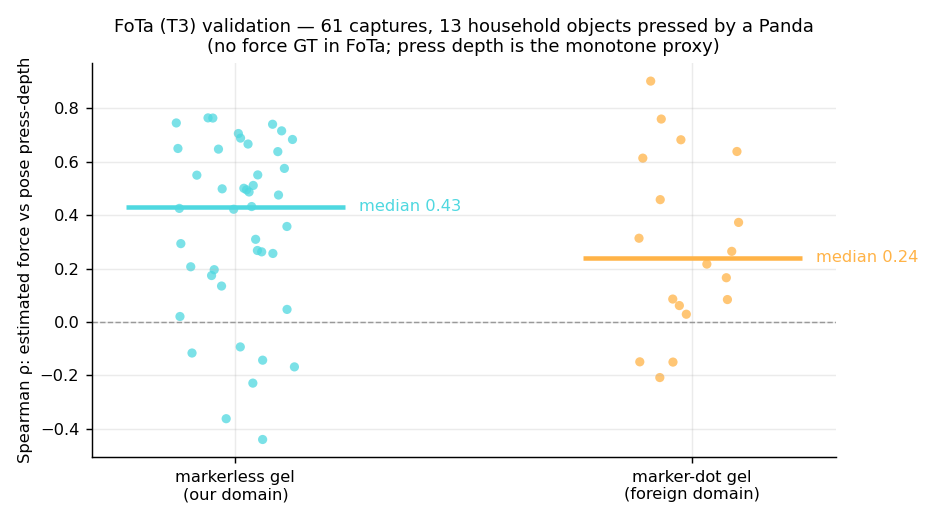 FoTa validation strip plot